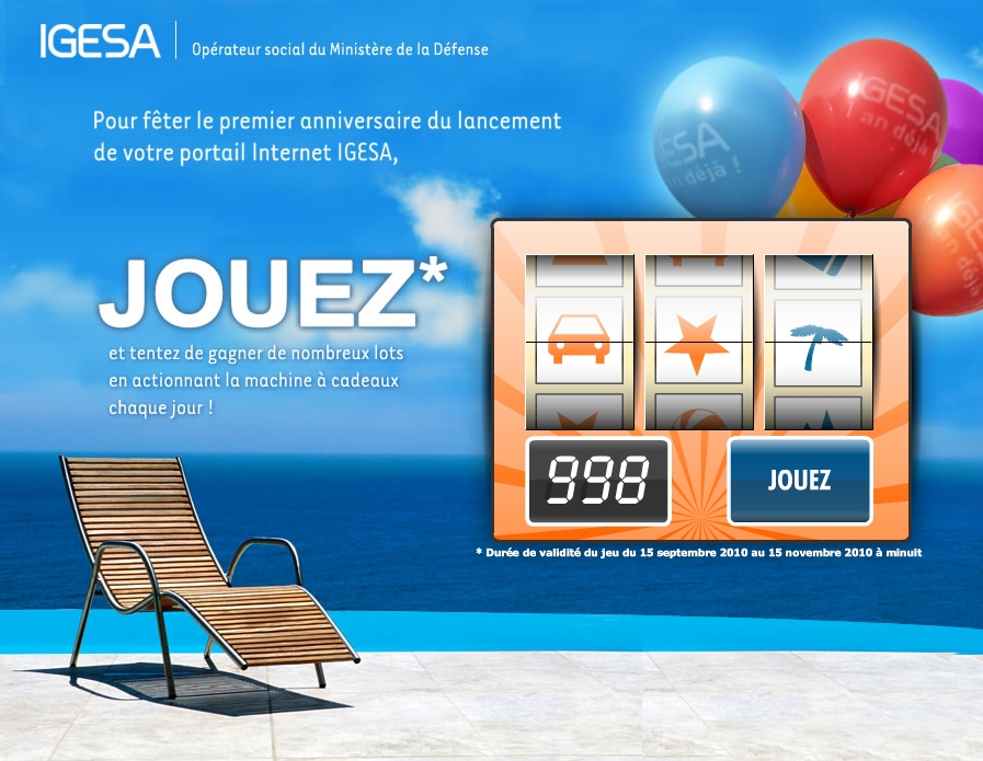 Jeu Jackpot – IGESA