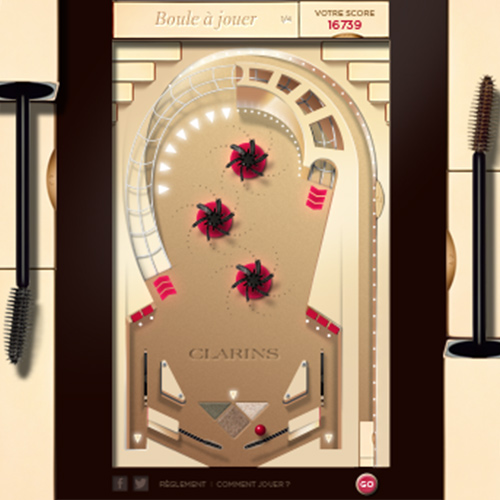 Jeu Responsive Pinball – CLARINS